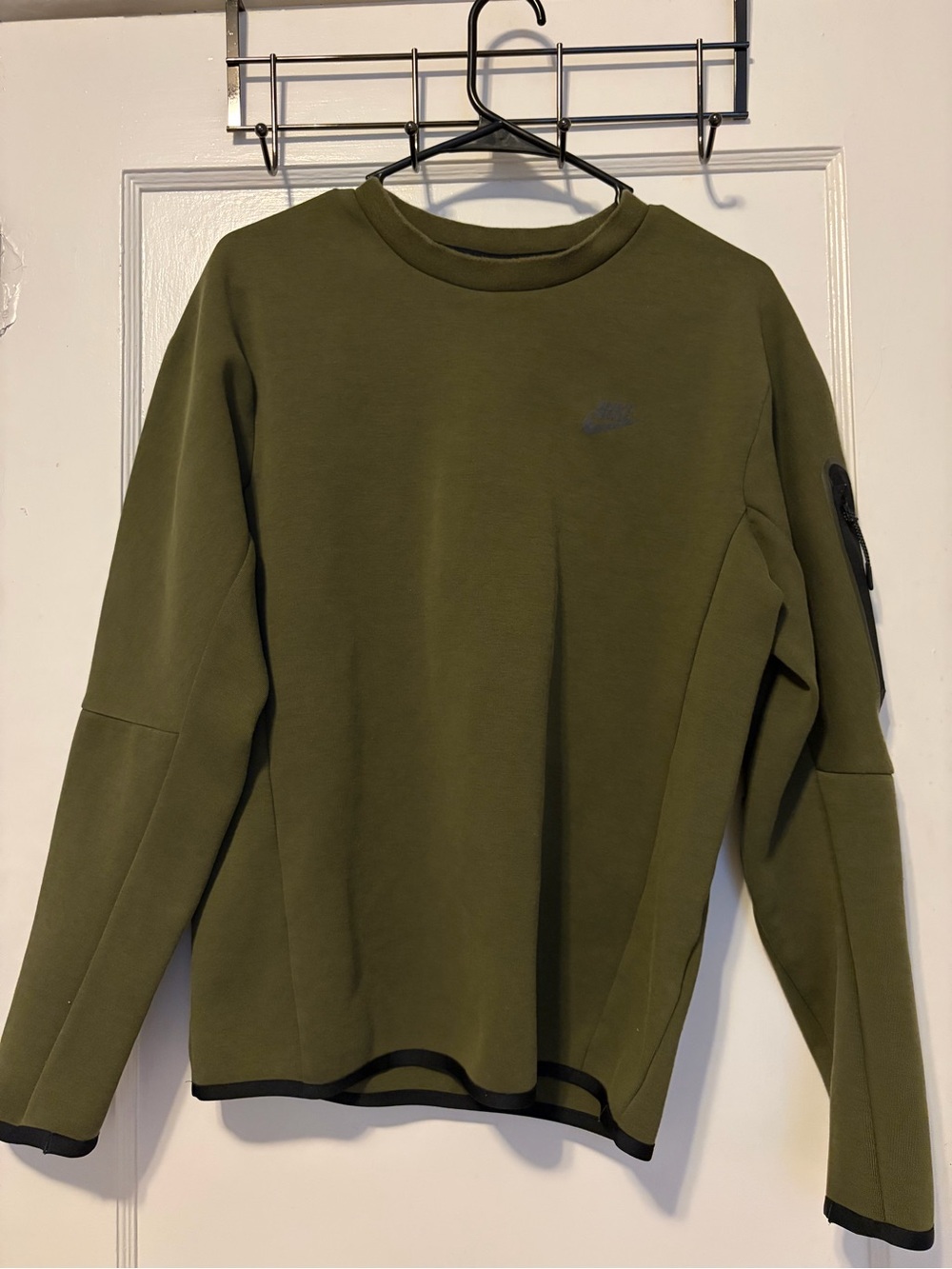 Nike Olive Green Crewneck Pullover